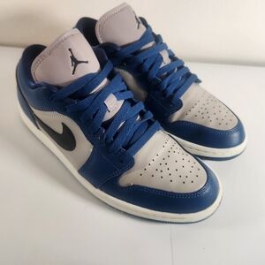 Nike Blue and Gray Sneakers
